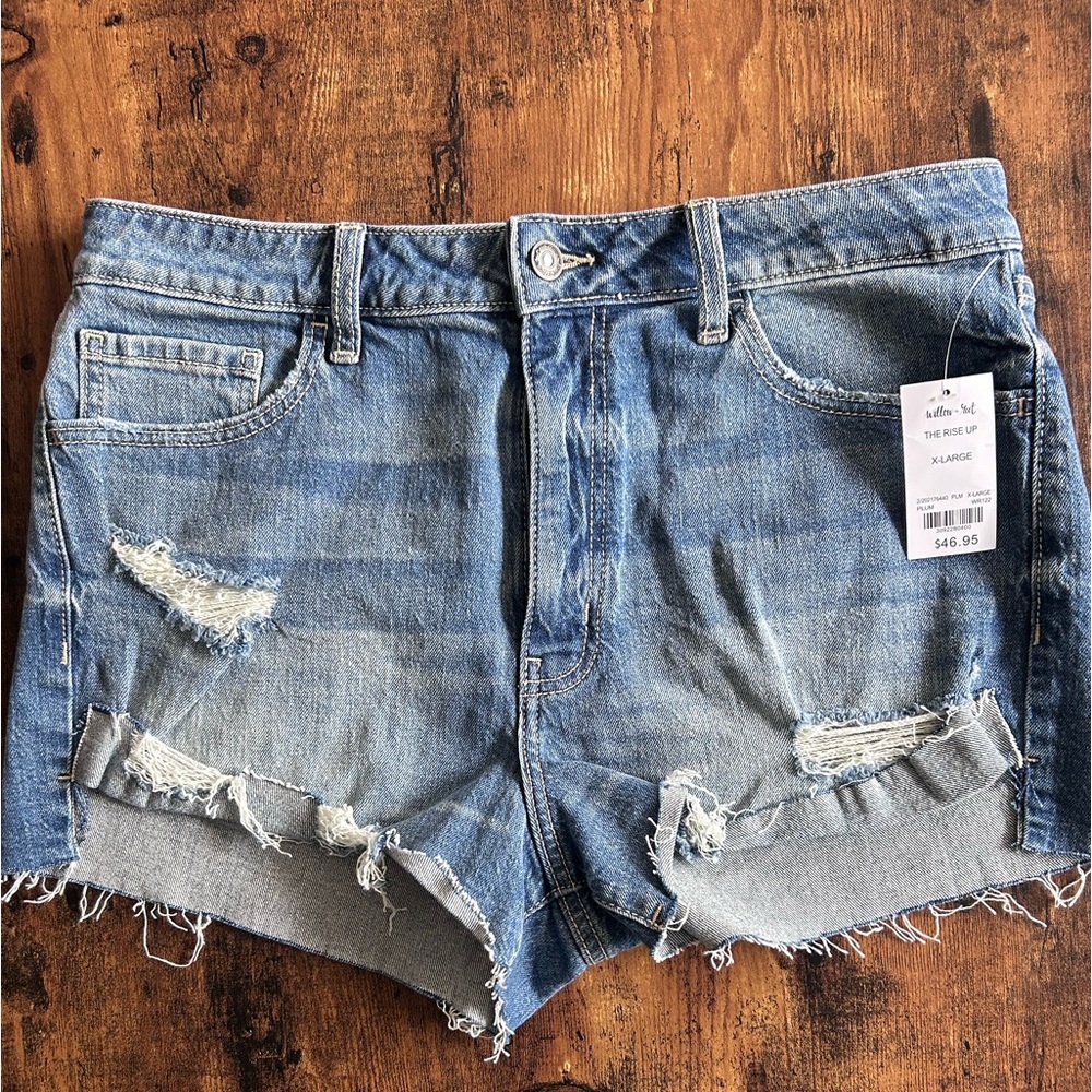 Willow and root denim jeans. XL. NWT